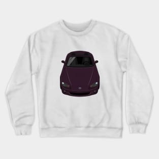 MX-5 NC 3rd gen 2005-2008 - Black Cherry Purple Crewneck Sweatshirt